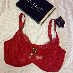 Sexy Red Elixir Bra | 38G